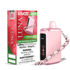 Kraze Luna 42K Lush Watermelon Apple Disposable Vape