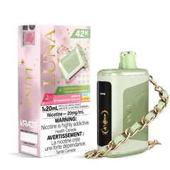 Kraze Luna 42K Serene Strawberry Kiwi Ice Disposable Vape - DISPOSABLE - Mister Vapor