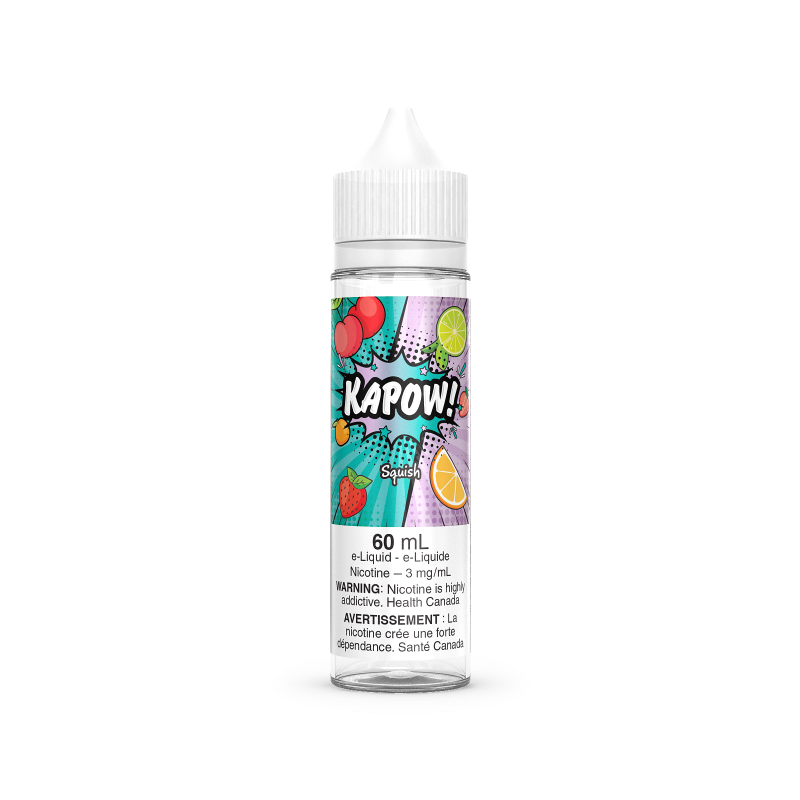 SQUISH BY KAPOW Experience the exhilarating zest of SQUISH BY KAPOW SALT, showcasing the essence of a tempting sour gummy treat meticulously created using the highest quality premium components.