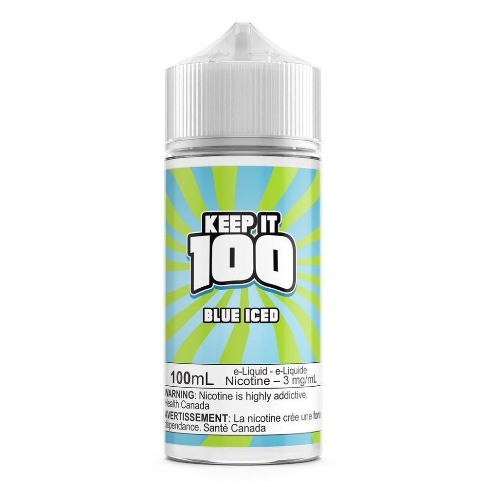 Keep It 100 Blue Iced - E-Liquid - Mister Vapor