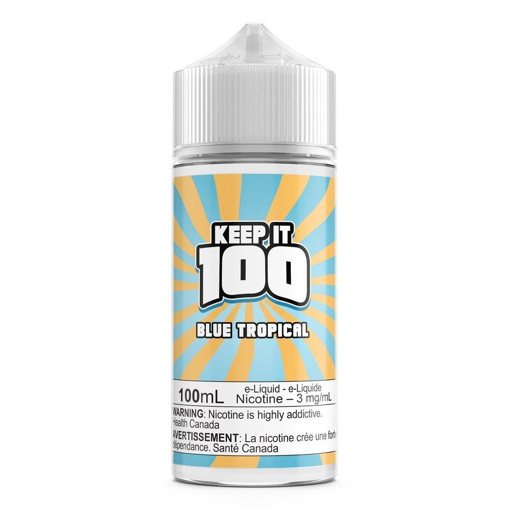 Keep It 100 Blue Tropical - E-Liquid - Mister Vapor