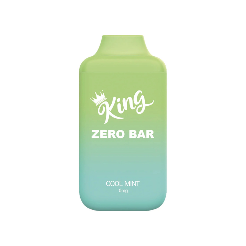 King Zero Bar Cool Mint Nicotine Free Disposable Vape 6000 Puffs