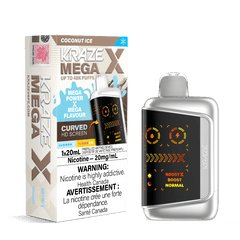 Kraze Mega X 48K - Coconut Ice Disposable Vape - DISPOSABLE - Mister Vapor