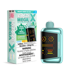Kraze Mega X 48K - Mighty Mint CG Ice Disposable Vape