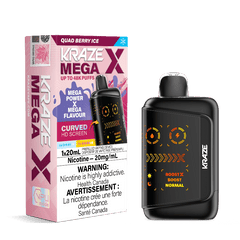 Kraze Mega X 48K - Quad Berry Ice Disposable Vape - DISPOSABLE - Mister Vapor