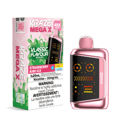 Kraze Mega X 48K - Strawberry Kiwi Ice Disposable Vape - DISPOSABLE - Mister Vapor