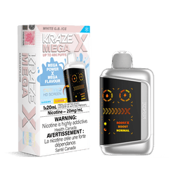 Kraze Mega X 48K - White G.B Ice Disposable Vape - DISPOSABLE - Mister Vapor