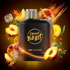 Level X G2 Ultra Flavour Beast 10MG Pods - Frizzy Peach Ice, 50K Puffs