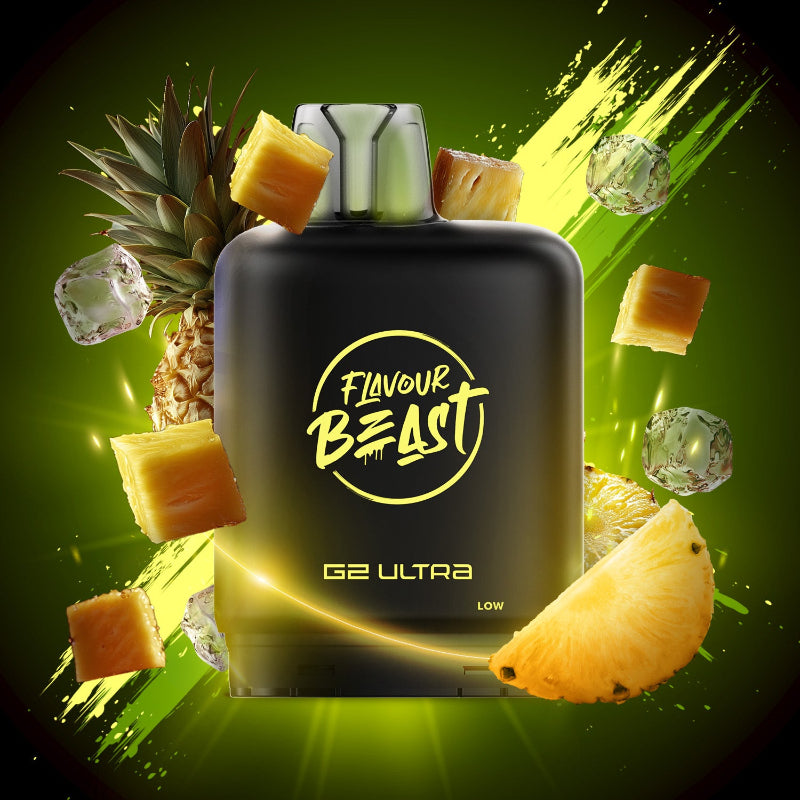 Level X G2 Ultra Flavour Beast Pumped Up Pineapple Ice 50K Pods