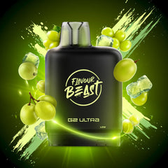 Level X G2 Ultra Flavour Beast 10MG Pods - Wild White Grape Ice, 50K Puffs