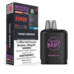 Level X G2 Boost Flavour Beast Pods - Tangy Beries Iced, 25k Puffs - Pods - Mister Vapor