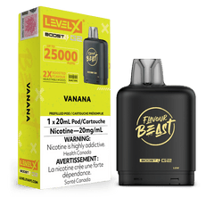 Level X G2 Boost Flavour Beast Pods - Vanana, 25k Puffs - Pods - Mister Vapor