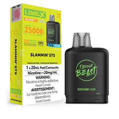 Level X G2 Boost Flavour Beast Pods - Slammin' Sts Iced, 25k Puffs - Pods - Mister Vapor