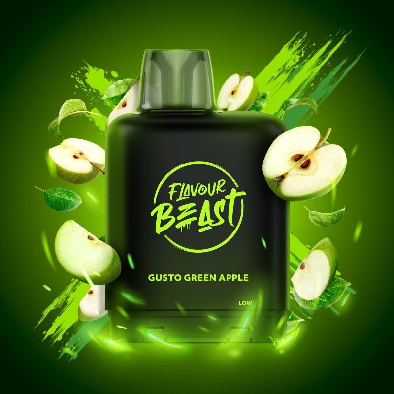 Level X G2 Boost Flavour Beast Pods - Gusto Green Apple, 25k Puffs - Pods - Mister Vapor