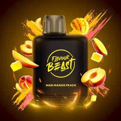 Level X G2 Boost Flavour Beast Pods - Mad Mango Peach, 25k Puffs - Pods - Mister Vapor