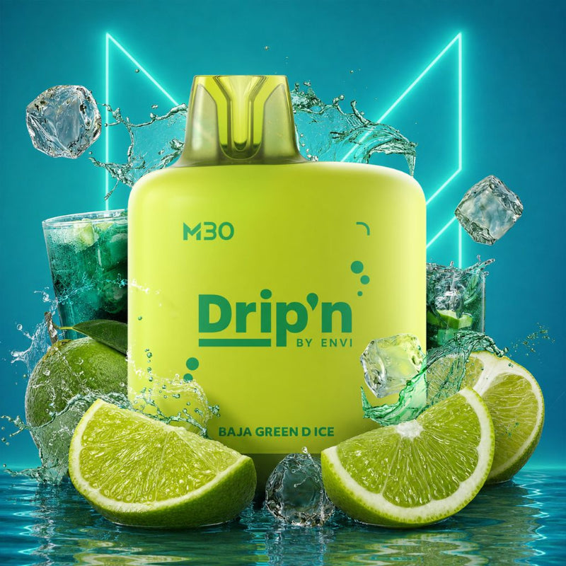 Level X M30 Drip'n Pods - Baja Green D Ice, 120k Puffs