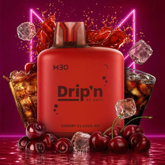 Level X M30 Drip'n Pods - Cherry Classic Ice, 120k Puffs