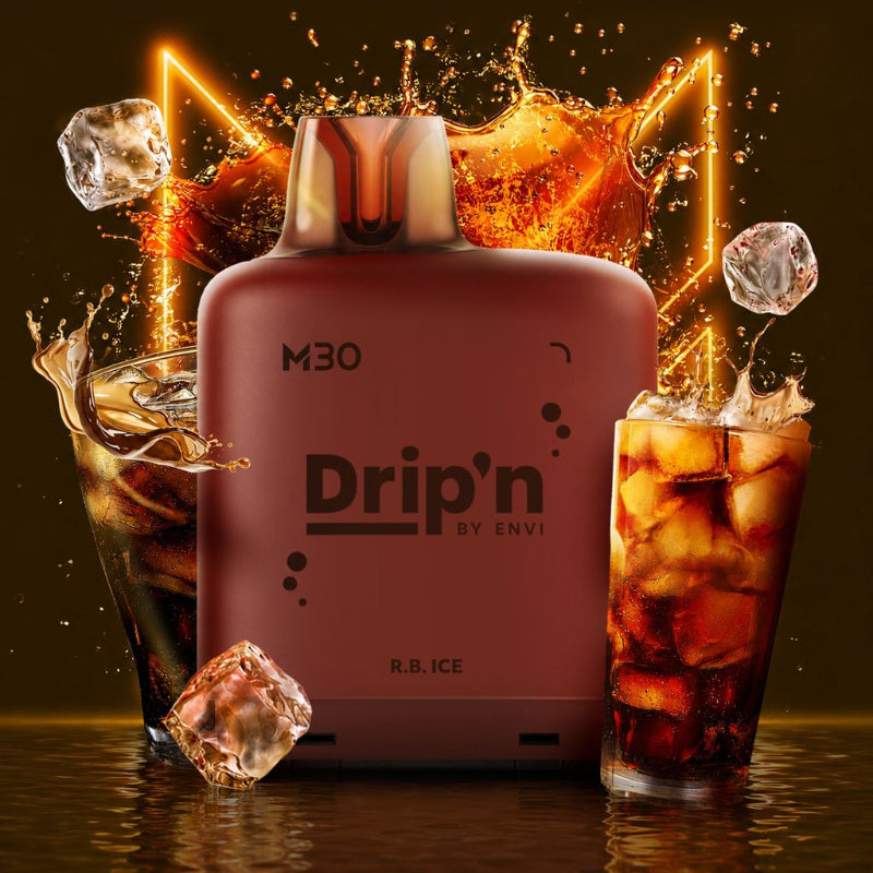 Level X M30 Drip'n Pods - R.B. Ice, 120k Puffs
