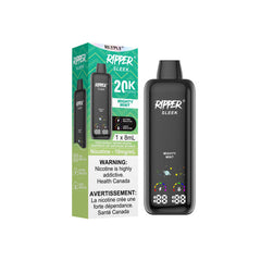 Ripper Sleek 10mg Disposable Vape - Mighty Mint, 20k Puffs