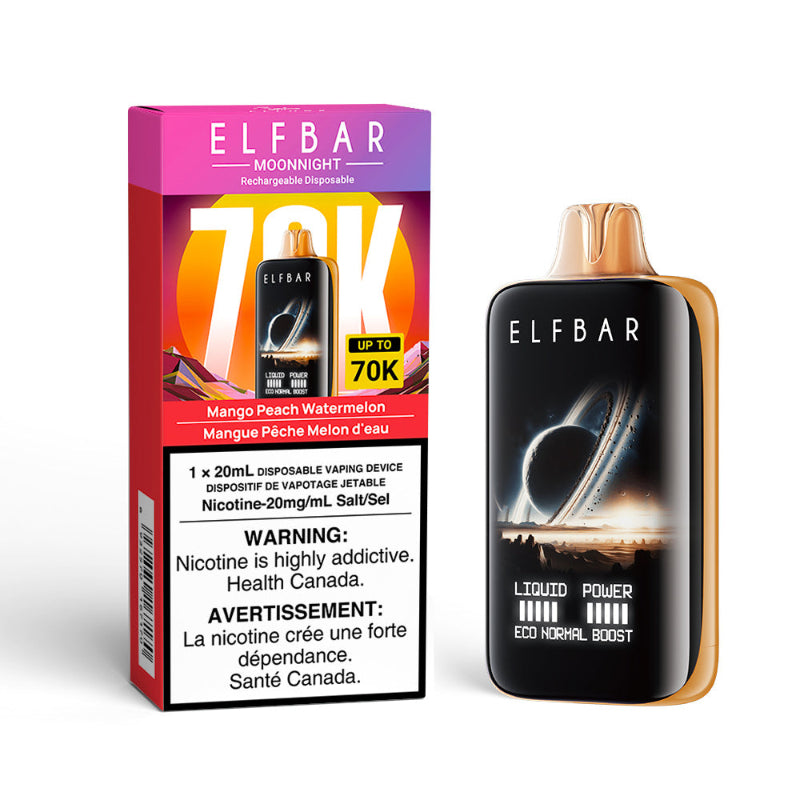 Elf Bar MoonNight 70K Mango Peach Watermelon