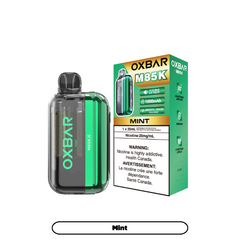 Shop the Oxbar M85K 25mL disposable vape. Huge puff count, Visible 2.0 chamber, 1000mAh battery, adjustable airflow & screen display. Order now!