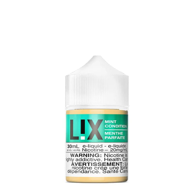 Lix Mint Condition Nicotine Salt E-liquid - E-Liquid - Mister Vapor