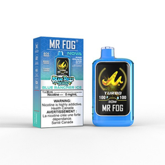 JUST IN! Nicotine free Mr Fog Nova 36000 Puffs disposable vape with tft screen, type-c charging and 3 power modes. Buy now at mister vapor.