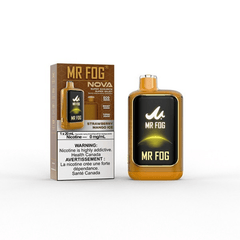 Mr Fog Nova Nicotine Free Strawberry Mango Ice 36K Disposable Vape - DISPOSABLE - Mister Vapor
