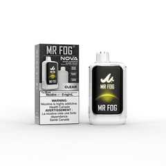 Mr Fog Nova Nicotine Free Clear 36K Disposable Vape - DISPOSABLE - Mister Vapor