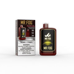 Mr Fog Nova Nicotine Free Strawberry Ice 36K Disposable Vape - DISPOSABLE - Mister Vapor