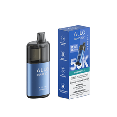 Allo NUUD Blueberry Ice 50K Intense Disposable Vape - DISPOSABLE - Mister Vapor