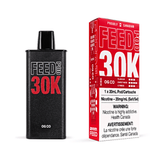 Feed 30K OG CO (Brisky Classic Red) Prefilled Pod - PODS - Mister Vapor