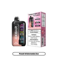Oxbar Tri-Fusion Peach Watermelon Ice Disposable Vape