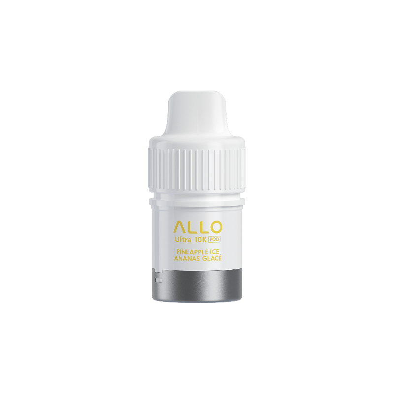 Allo Ultra 10k Hybrid Pineapple Ice Pre-filled Pod - PODS - Mister Vapor