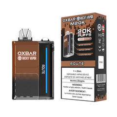 Oxbar M20K Route Disposable Vape - DISPOSABLE - Mister Vapor