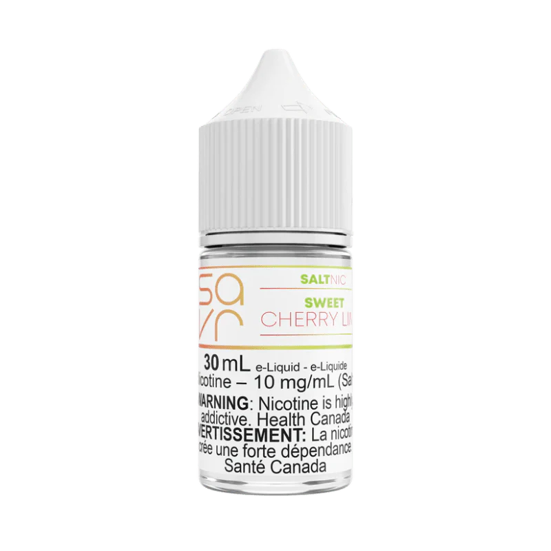 Savr Sweet Cherry Lime Nicotine Salt E-Liquid - E-Liquid - Mister Vapor