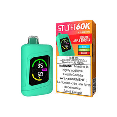 STLTH 60K Double Apple Shisha Disposable Vape - DISPOSABLE - Mister Vapor