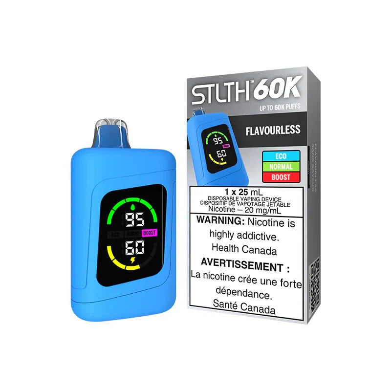 STLTH 60K Flavourless Disposable Vape - DISPOSABLE - Mister Vapor