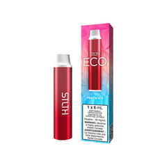 STLTH Eco Peach Ice Disposable Vape - DISPOSABLE - Mister Vapor