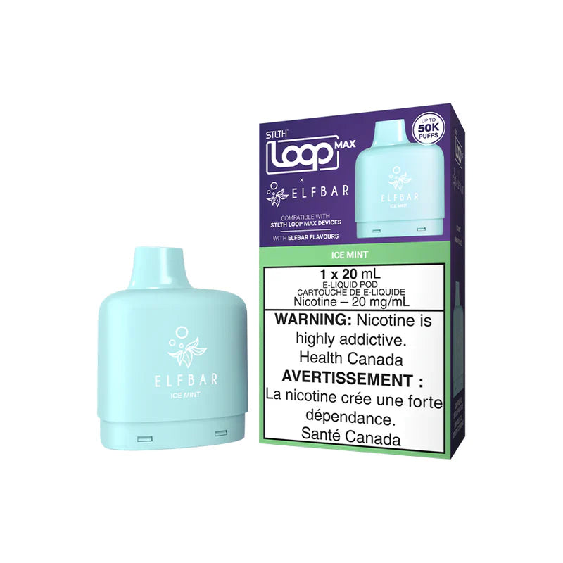 STLTH Loop Max X Elf Bar 50k Pod - Ice Mint
