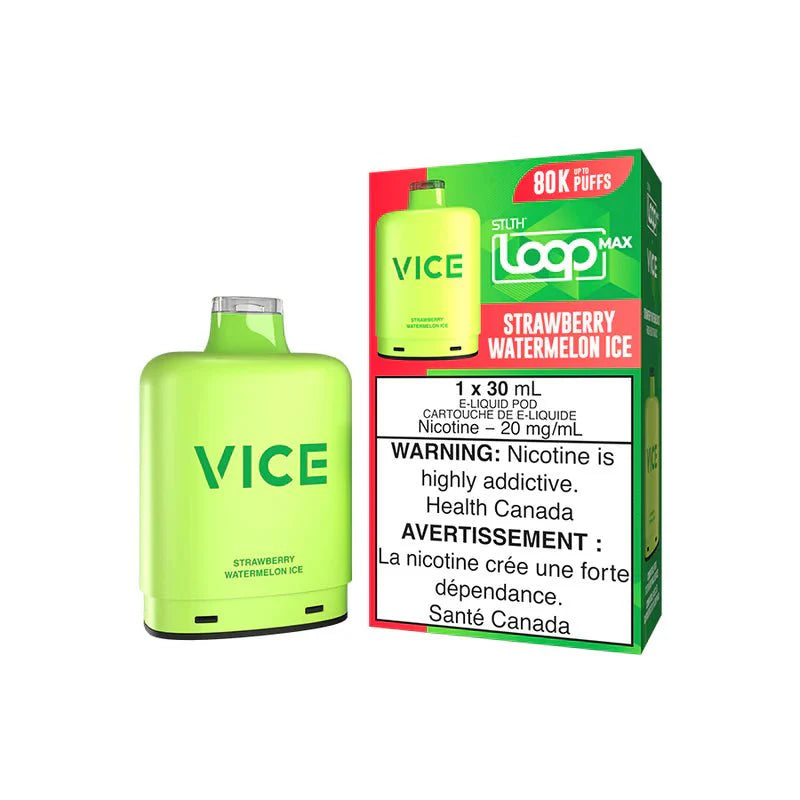 STLTH Loop Max X Vice - Strawberry Watermelon Ice 80K Pod - PODS - Mister Vapor