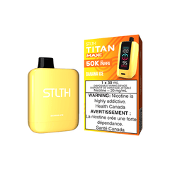 STLTH Titan Max 50k Disposable Vape - Banana Ice - DISPOSABLE - Mister Vapor