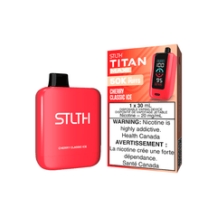 STLTH Titan Max 50k Disposable Vape - Cherry Classic Ice - DISPOSABLE - Mister Vapor