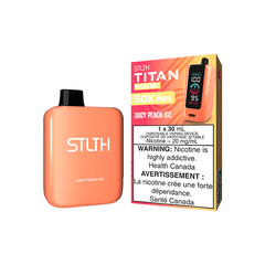 STLTH Titan Max 50k Disposable Vape - Juicy Peach Ice - DISPOSABLE - Mister Vapor