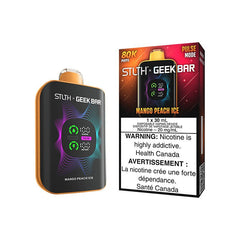 STLTH X GEEKBAR Mango Peach Ice 80K Disposable Vape, 30mL - DISPOSABLE - Mister Vapor