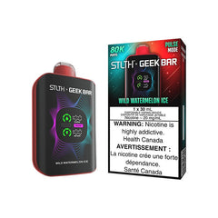 STLTH X GEEKBAR Wild Watermelon Ice 80K Disposable Vape, 30mL - DISPOSABLE - Mister Vapor