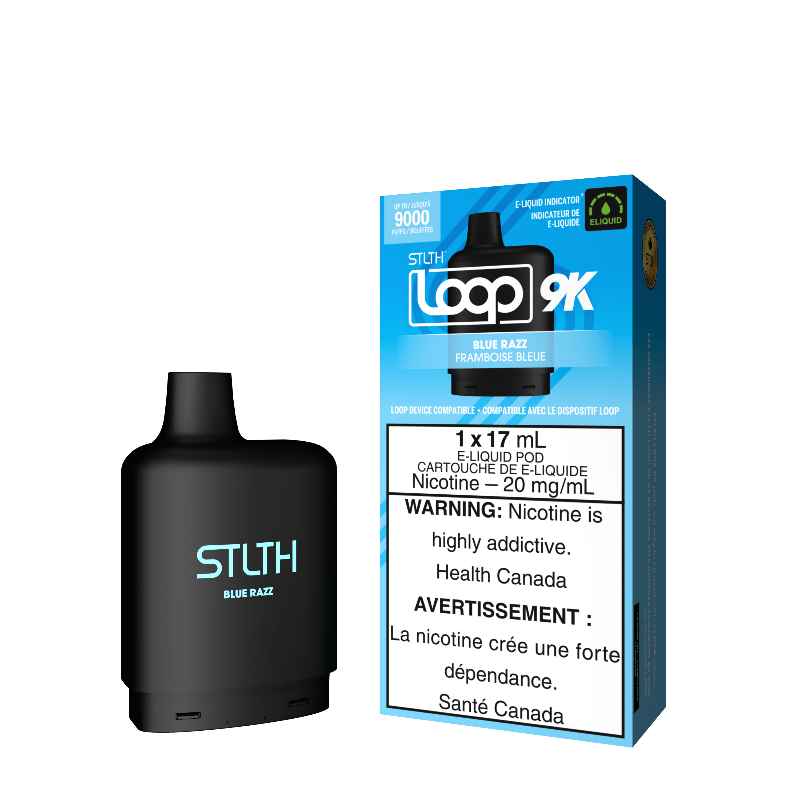 STLTH Loop 9K Blue Razz Pod - Pods - Mister Vapor
