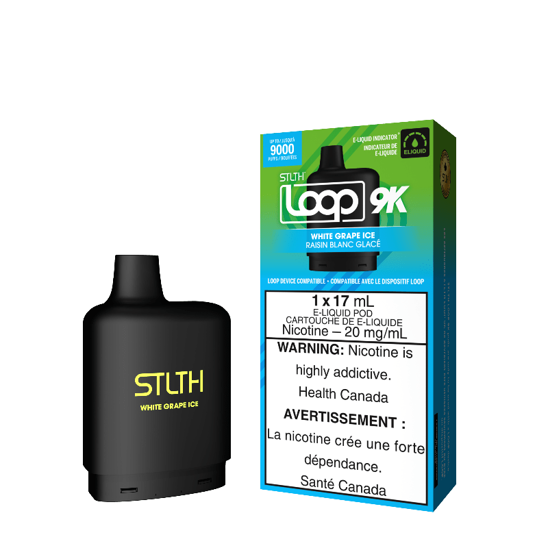 STLTH Loop 9K White Grape Ice Pod - Pods - Mister Vapor