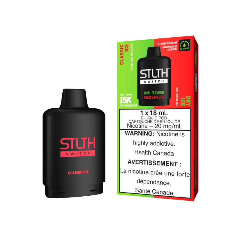 STLTH Switch 15K Classic Ice And Dry Ice Pod - Pods - Mister Vapor