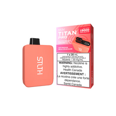 STLTH Titan Pro (15K) Juicy Peach Ice Disposable Vape